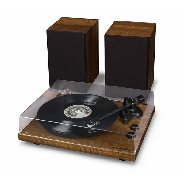 Crosley C62 Shelf System Walnut