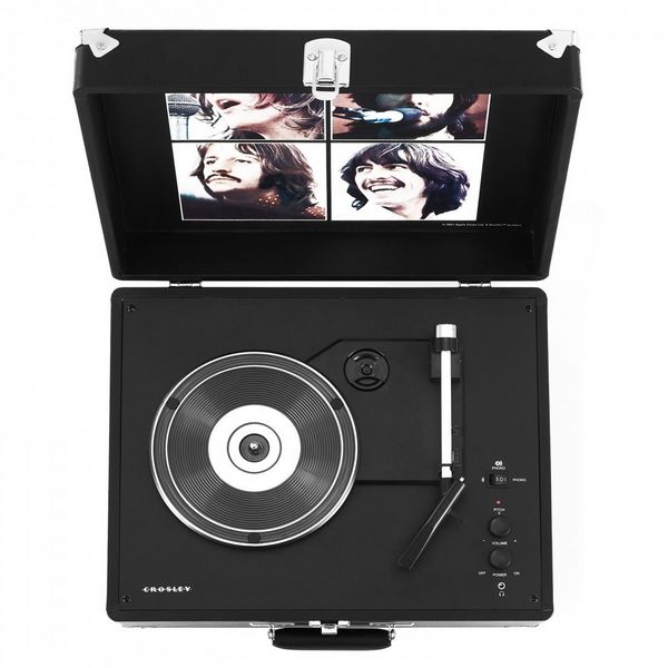 Anthology Turntable - Beatles - Let it Be Black PVC