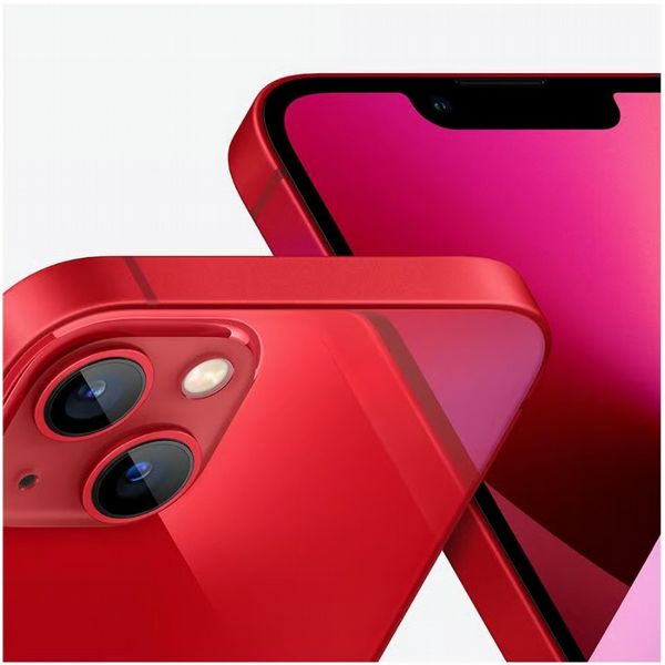 Refurbished Apple iPhone 13 128GB Red, Grade A.