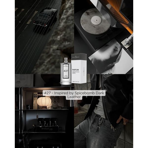 N427 Inspired by Spicebomb Dark Leather 100ml