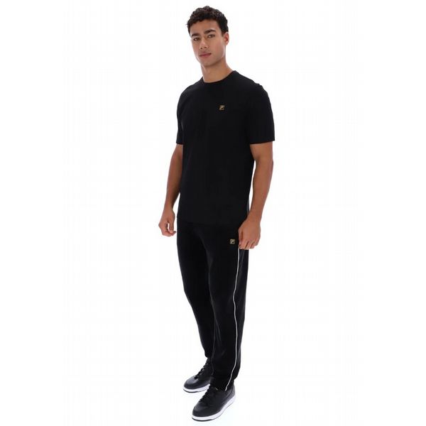 FILA MENS YAXLEY 3 PREMIUM TEE-BLACK