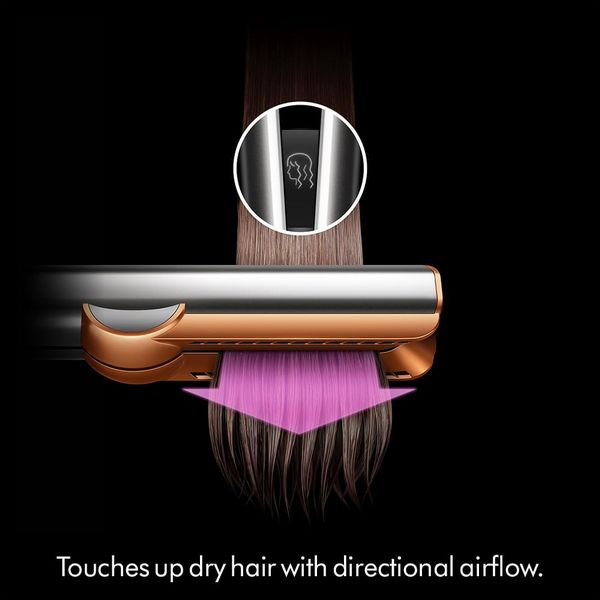 Dyson Airstrait Hair Straightener - Amber Silk & Pink Champagne