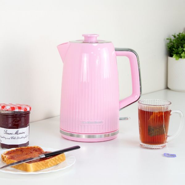 Hamilton Beach Miami Kettle and 2 Slot Toaster Flamingo Pink