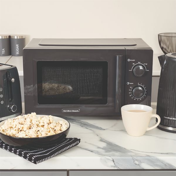 Hamilton Beach Miami 20L Microwave Charcoal