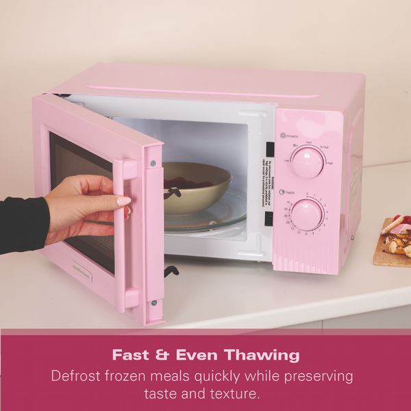 Hamilton Beach Miami 20L Microwave Flamingo Pink