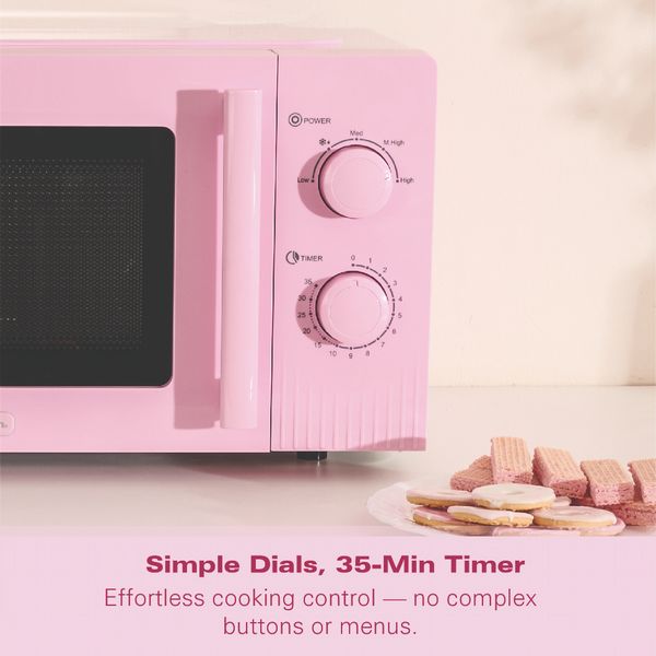 Hamilton Beach Miami 20L Microwave Flamingo Pink