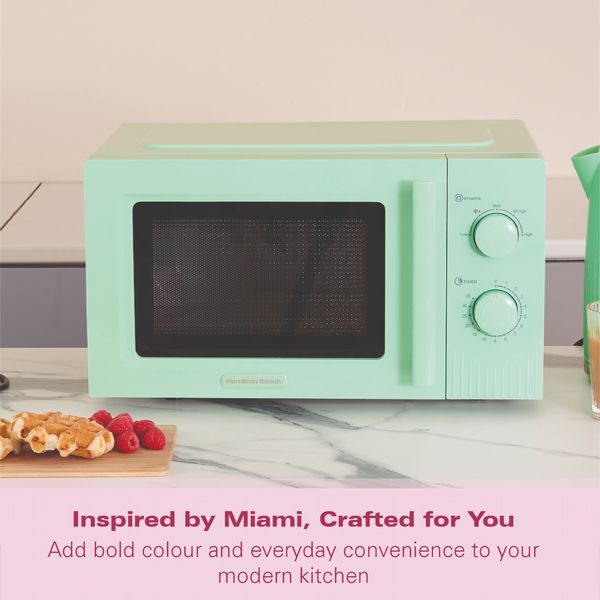 Hamilton Beach Miami 20L Microwave Mint