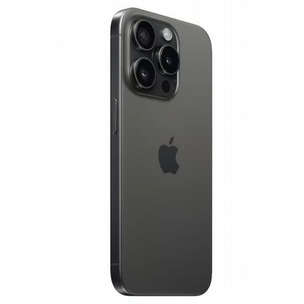 Refurbished Apple iPhone 15 Pro, 128GB, Black. Grade A