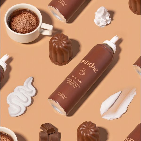 Sundae Whipped Shower Foam Hot Chocolate