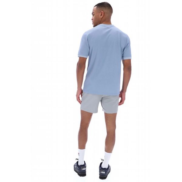 FILA OTTO POCKET TEE WITH TIPPING DETAILS MENS-FADED DENIM