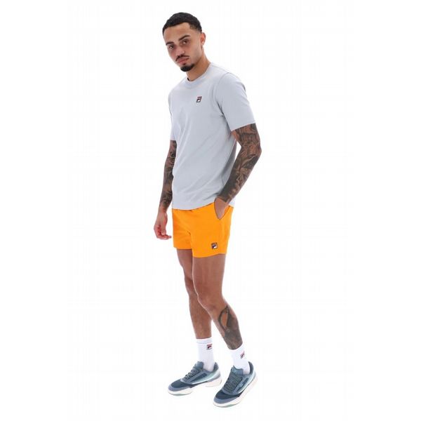 FILA MENS  SUNNY 2 ESSENTIAL TEE WITH NARROW COLLAR RIB-HIGH RISE