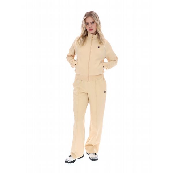 FILA DIANO WOMENS TRACKTOP-921-BEIGE/GARDENIA