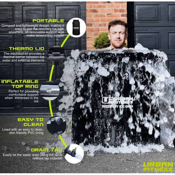 Urban Fitness Recovery Ice Bath (80 x 75 cm)