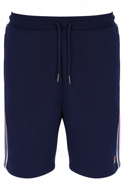 Fila - Pace - Fleece Shorts With Taping- Fila Navy