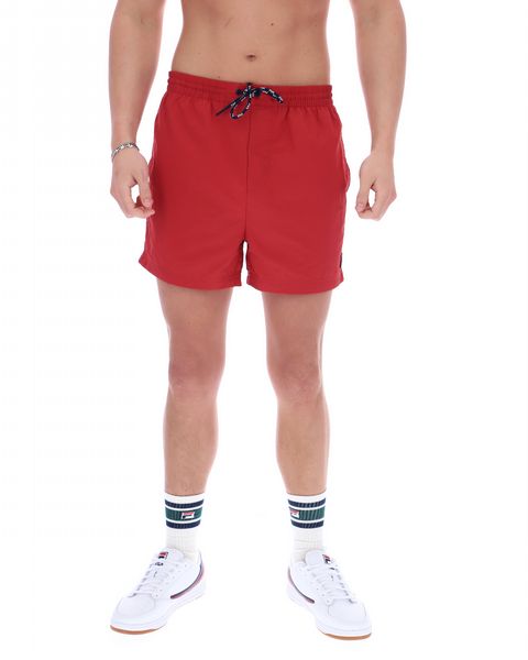 Fila Mens Swim Shorts Garnet