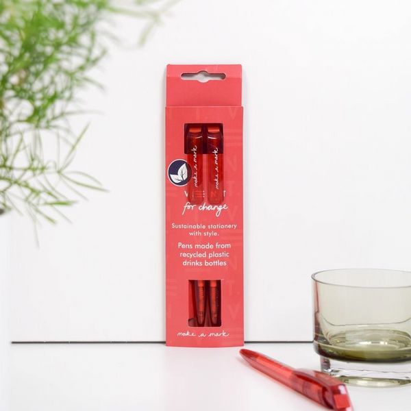 Make a Mark Recycled Pens � Red