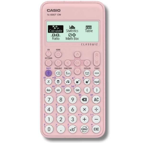 PINK Casio Scientific Calculator FX-83GTCWPI