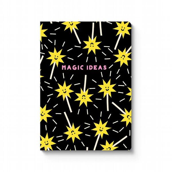Ohh Deer Magic Ideas A5 Paperback Notebook