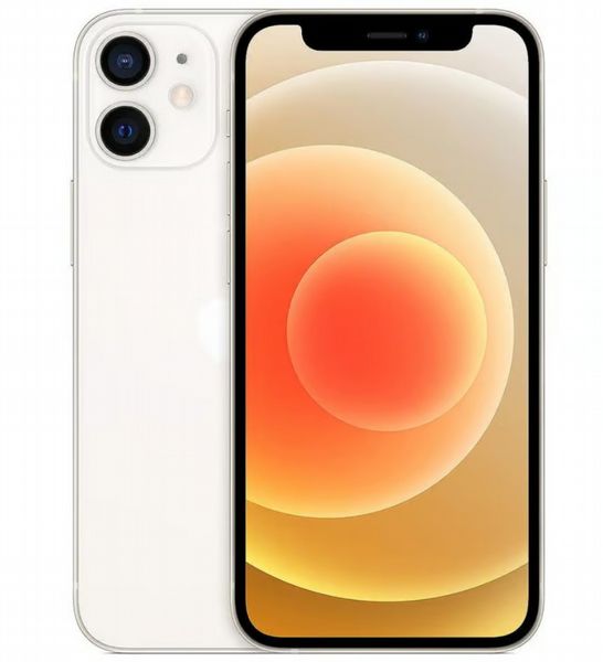 Refurbished Apple iPhone 12 Mini 128GB. White. Grade A