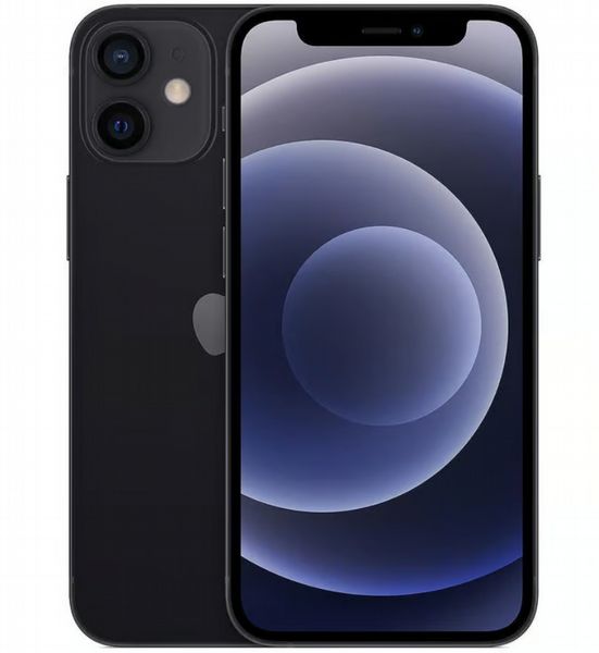 Refurbished Apple iPhone 12 Mini 64GB. Black. Grade A