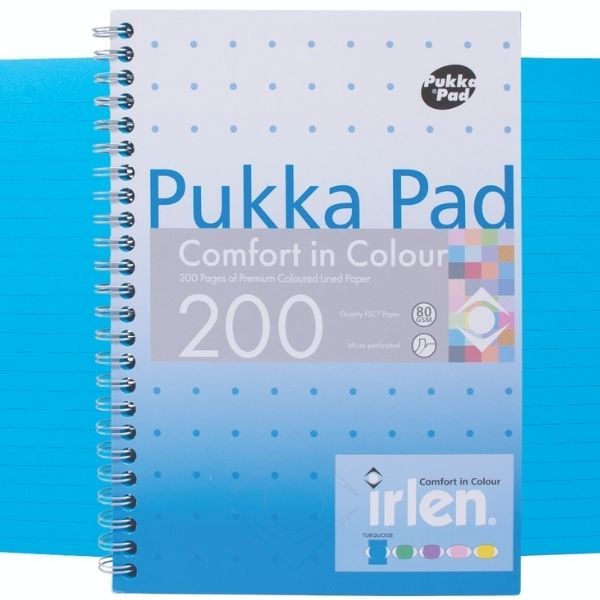 Pukka Irlen A5 Jotta Turquoise
