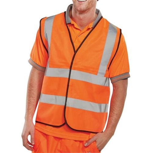 Proforce Class 2 Extra Large Orange High Visibility Vest HV05OR-XL