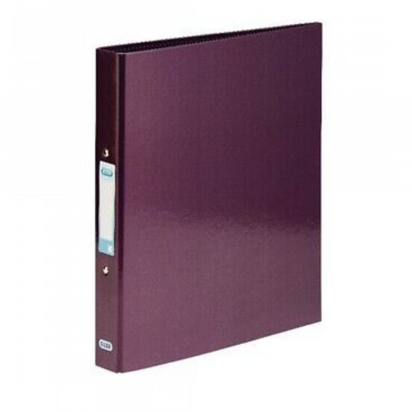 Elba Classy Metallic Purple A4 Ring Binder 25mm 400017758
