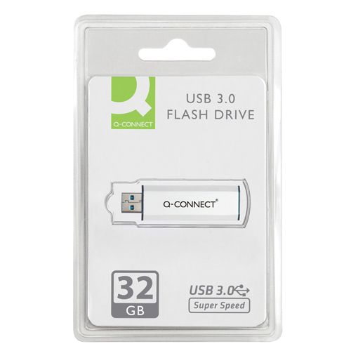 Q-Connect Slider USB3 Drive 32GB 43202005