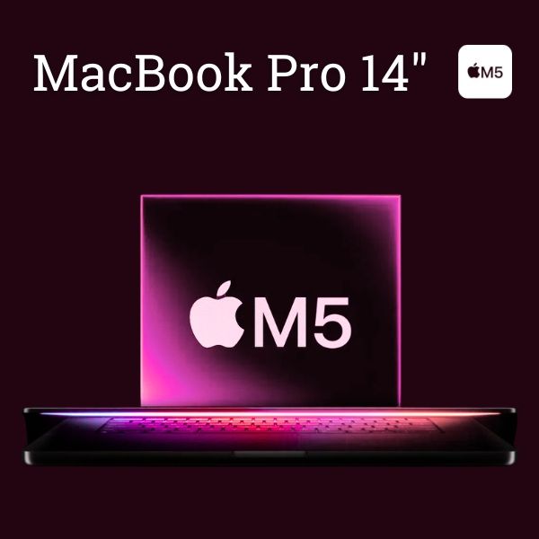 MacBook Pro 14-inch, Apple M5 Chip, 10C CPU, 10C GPU, 32GB UM, 1TB SSD