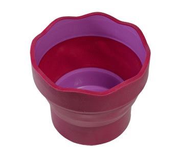 Faber Castell: Click & Go Foldable Water Pot & Brush Holder