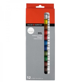 Daler Rowney Simply Oil Set 12X12ml