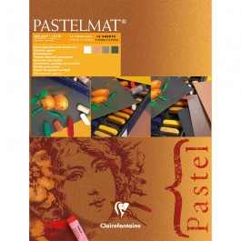 Claire Fontaine: Orange Label Pastelmat Pad 18x24cm: 12 Sheets 360gsm