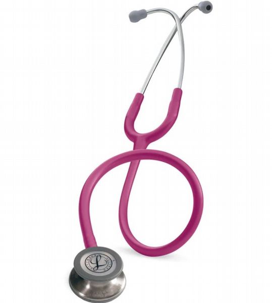 3M Littmann Classic III Stethoscope, 27 inch� Standard Finish -Raspberry� Tube