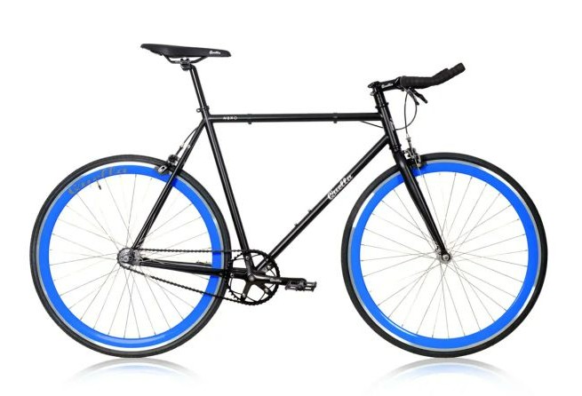 Nero Courier - Royal Blue Wheels